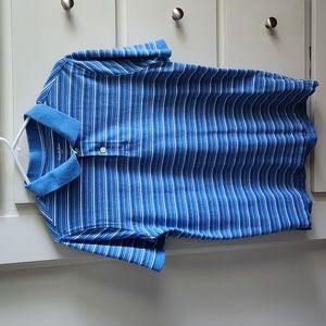 Striped polo‎ shirt